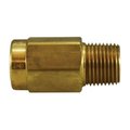 Midland Metal Check Valve, 12 Nominal Size, Female x Male, 500 psi, 180 deg F, Media AirInert GasWater, Bra 46568